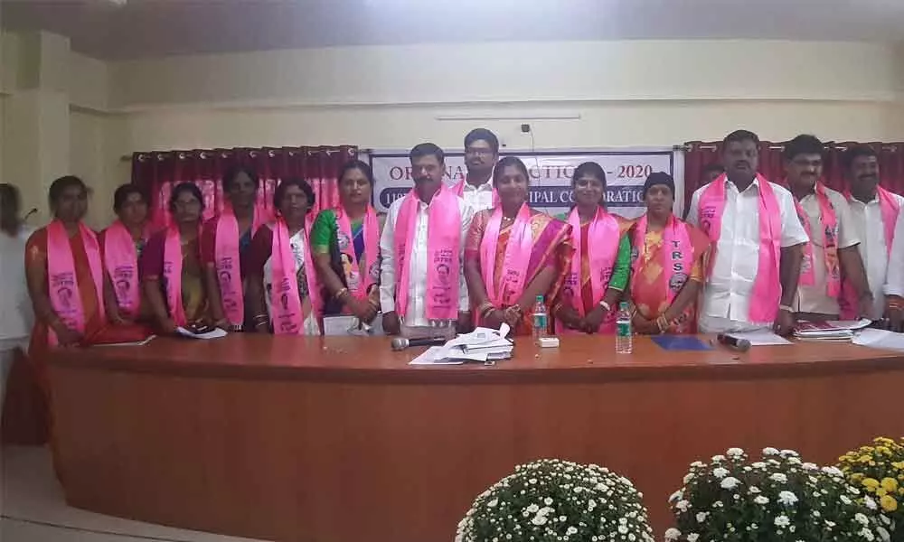 Samala Buchi Reddy sworn in as Mayor in Boduppal