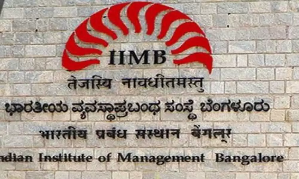 Bengaluru: Financial Times ranks IIM-Bs MBA programme best in India