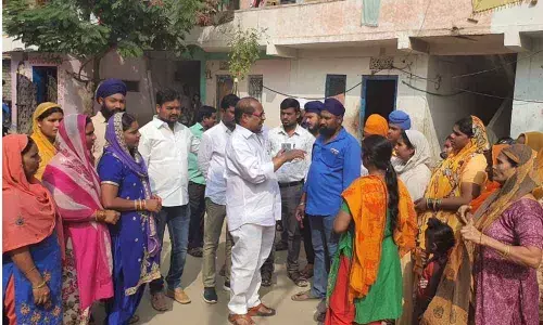 Dodla Ramakrishna Goud assures Development work in phases at Allwyn Colony