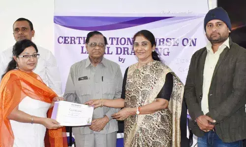 Training conducted in legal drafting in Bhaglingampally