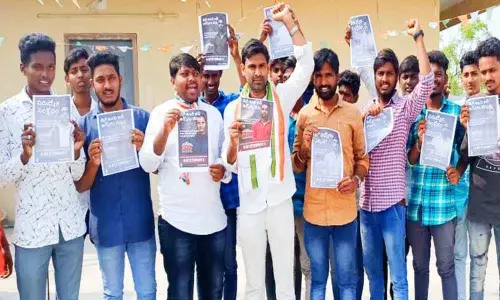 Mancherial: Indian Youth Congress urges jobless youth to register at National Register of Unemployed