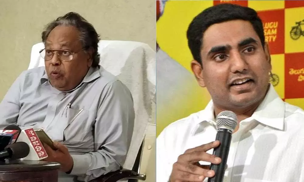 Jagan trying the hide GN Rao committees recommendations, Lokesh slams at CM over three capitals