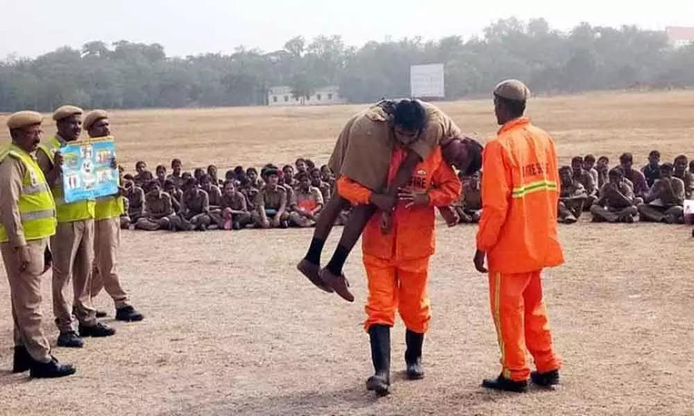 Hyderabad: Air Commodore visits NCC Battalions