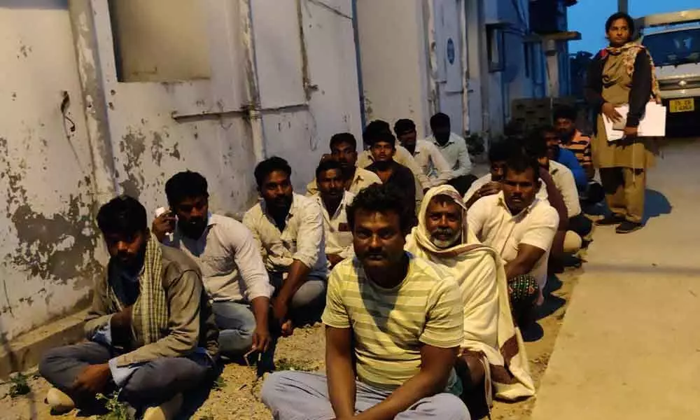 Ameenpur: 55 suspects nabbed during search operations