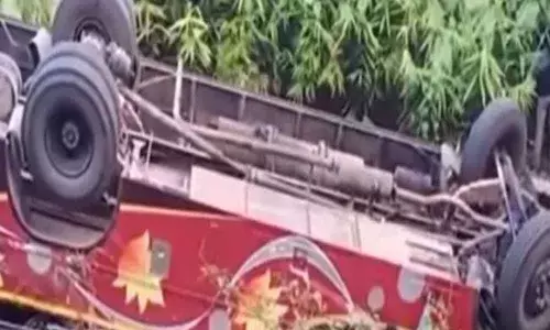 9 died, 41 injured as bus fall off from bridge in Odisha