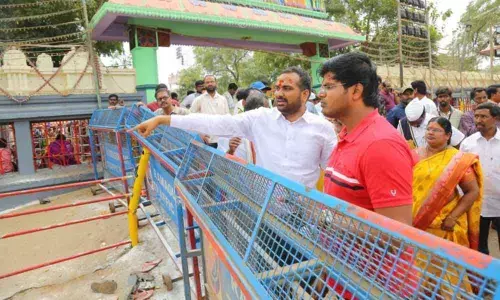 Focus on devotees comfort: Khammam District Collector Karnan