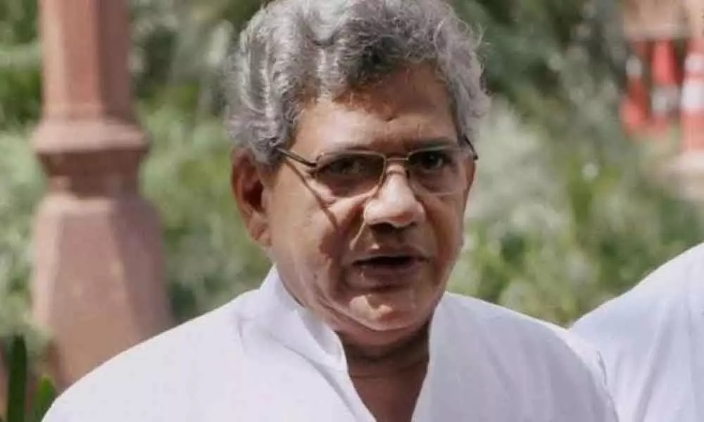 Best tribute to Mahatma Gandhi is to pledge to defeat majoritarian forces trying to kill his ideas: Sitaram Yechury