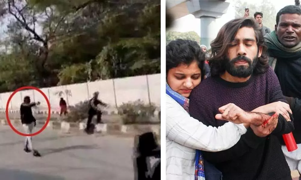 Jamia student injured as man fires at anti-CAA protesters