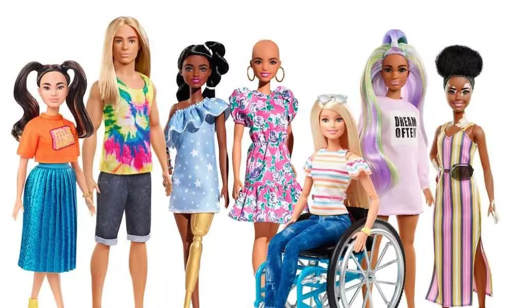 Iconic Barbie diversifies its new range, includes dolls without hair and vitiligo