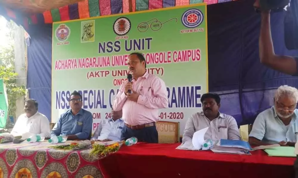 Ongole: Slums can be developed with community service