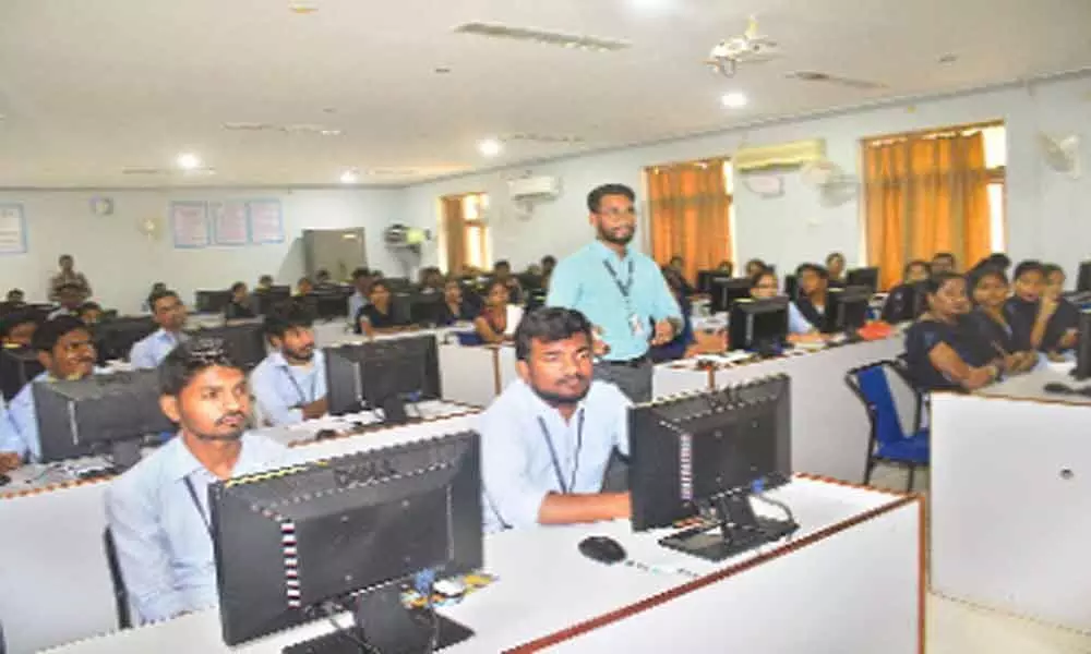 Workshop on Internet of Things conducted for Sai Spoorthi students