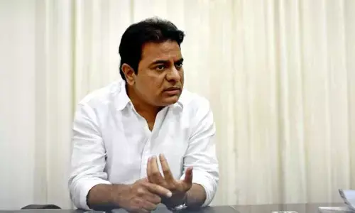 KTR hits out at Uttam, asks him to sit at home