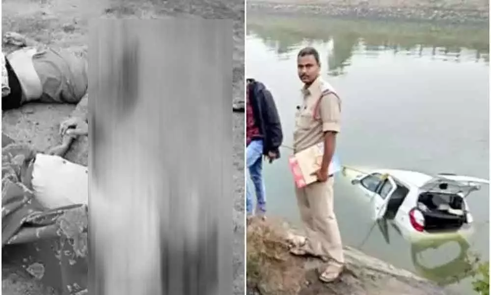 Two killed, three injured as car plunges into Vamsadhara canal in Srikakulam district