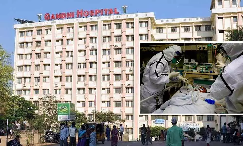 Central team permit to conduct tests for corona at Gandhi Hospital