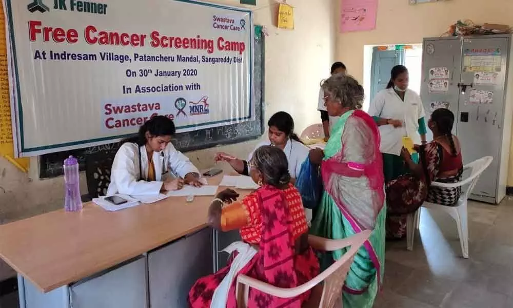 Hyderabad: Awareness spread on cancer to rural people