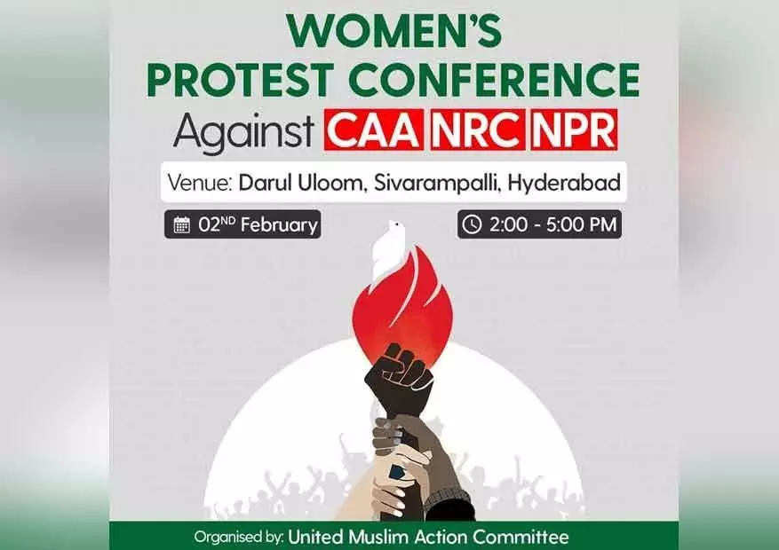 UMAC to hold womens protest meet against CAA at Shivrampally