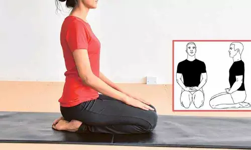 Health benefits of Vajrasana -The Wealth Of Health
