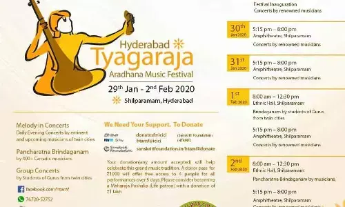 5th Hyderabad Tyagaraja Aradhana Music Festival