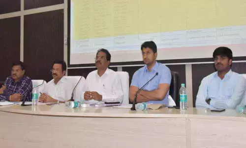 In-charge Collector V Chandra Shekar calls for developing nurseries in all Nalgonda villages