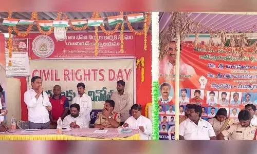 Awareness spread on SC/ST civil rights in Kukatpally