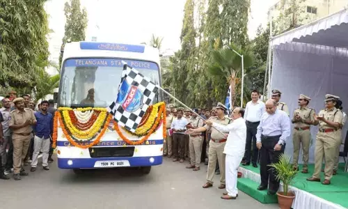Hyderabad: Mobile restrooms for women police officers launched