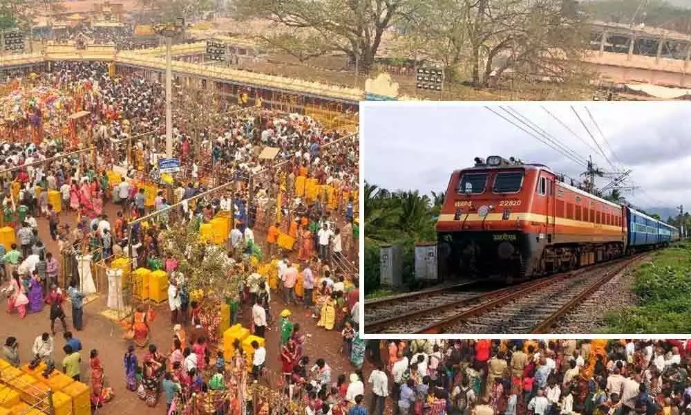 SCR to run 20 special trains for Medaram Jatara