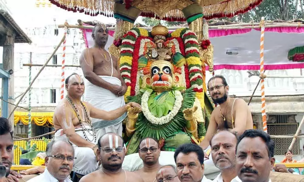 Tirupati: Religious fervour marks Rathasapthami