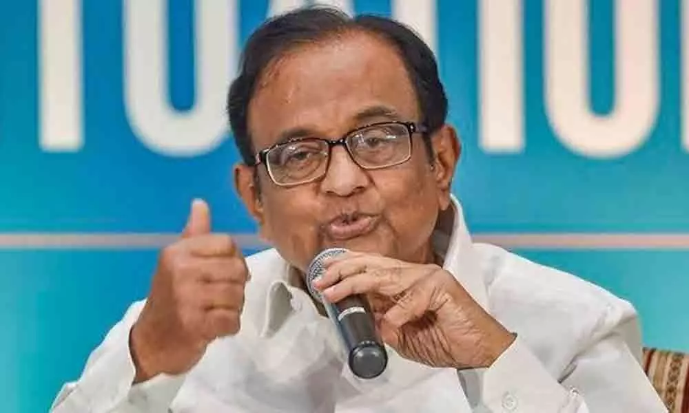 Government has given up on reviving economy: Chidambaram