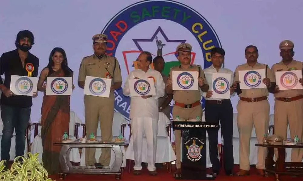 Hyderabad: Home Minister Mahmood Ali launches Road Safety Clubs in schools