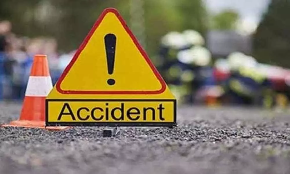 One died and two injured when two bikes collide in Rajahmundry