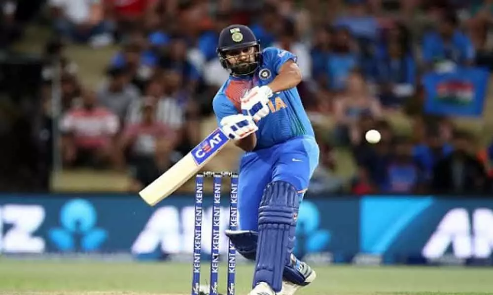 5th T20I: India ride Rohit fifty to post 163/3 against New Zealand