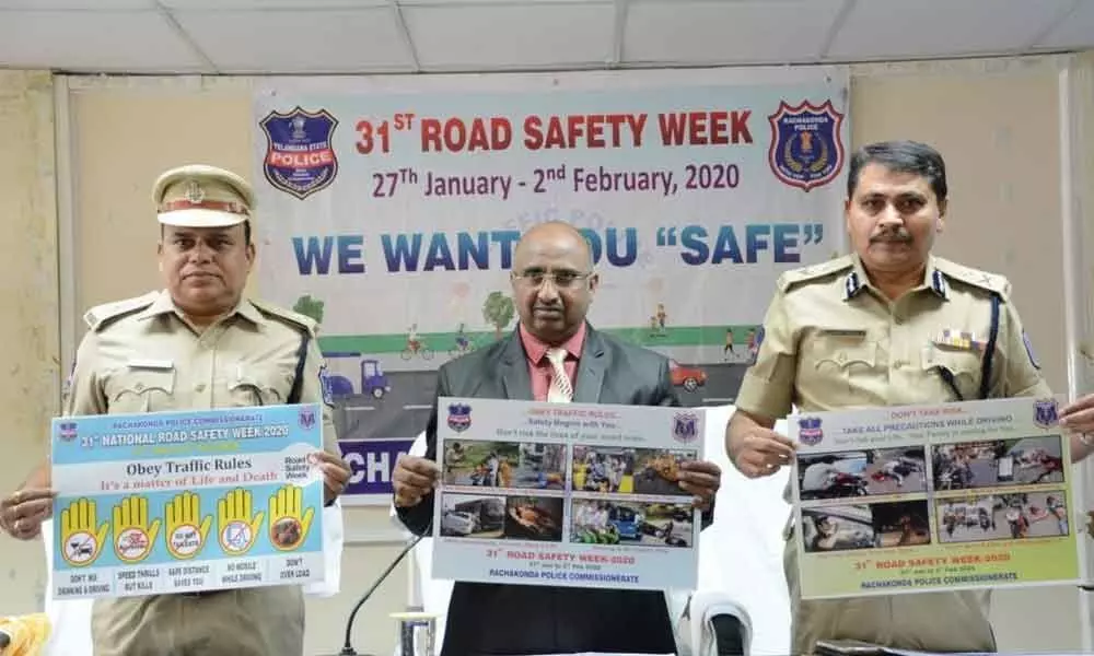 Court staff sensitised on road safety in Rangareddy