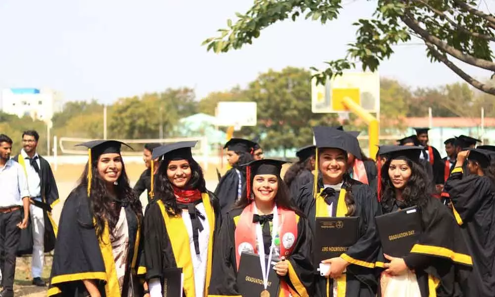 Hyderabad: Graduation Day celebrations at Loyola Academy