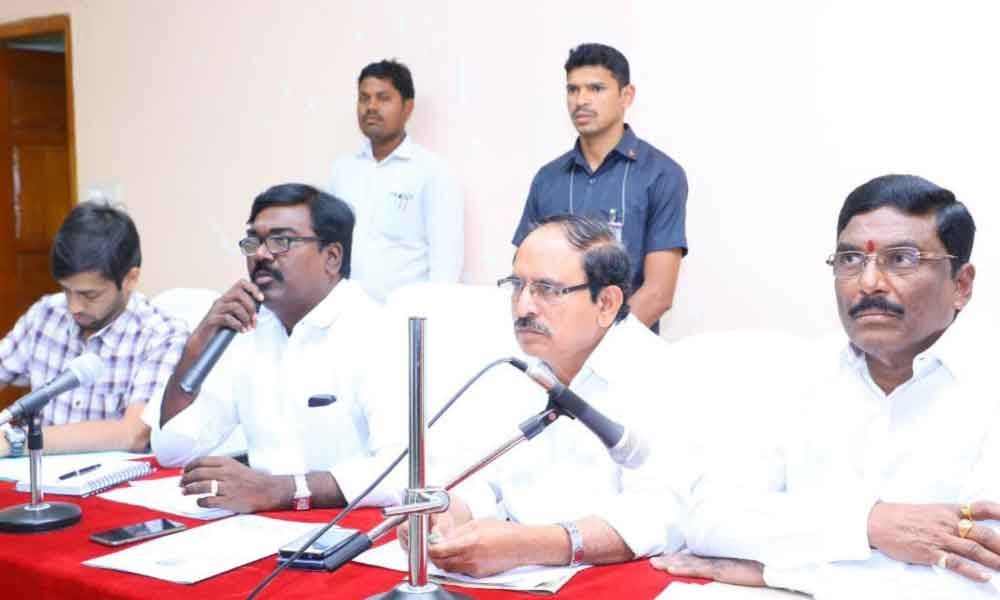 Khammam: Transport Minister P Ajay Kumar reviews progress of department ...