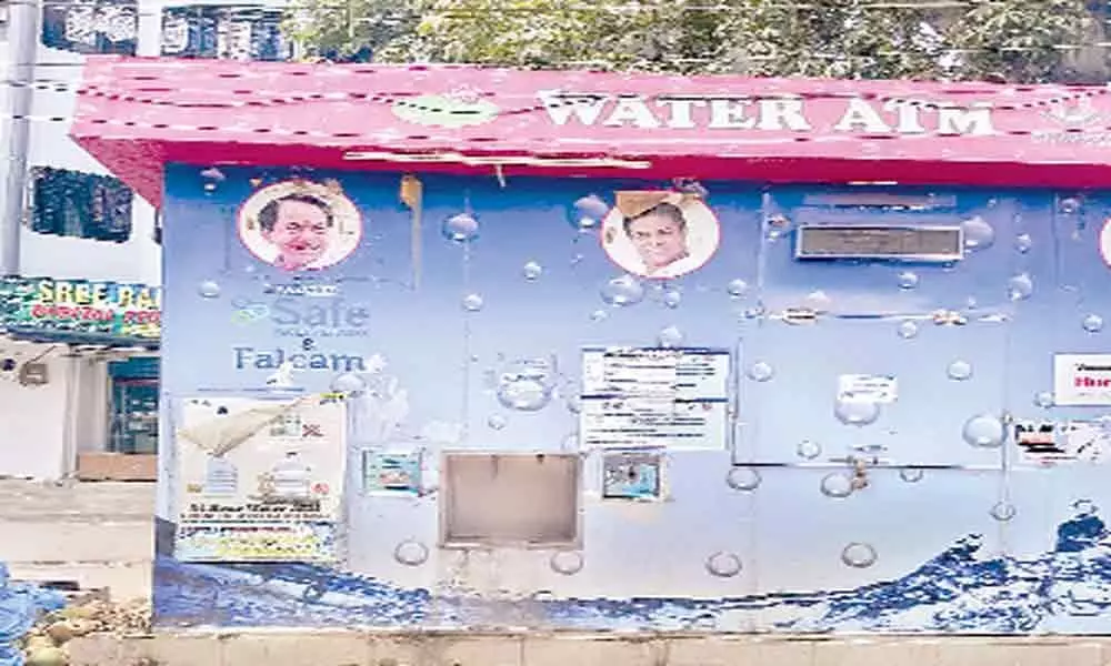 Water ATM becomes dysfunctional in Kukatpally
