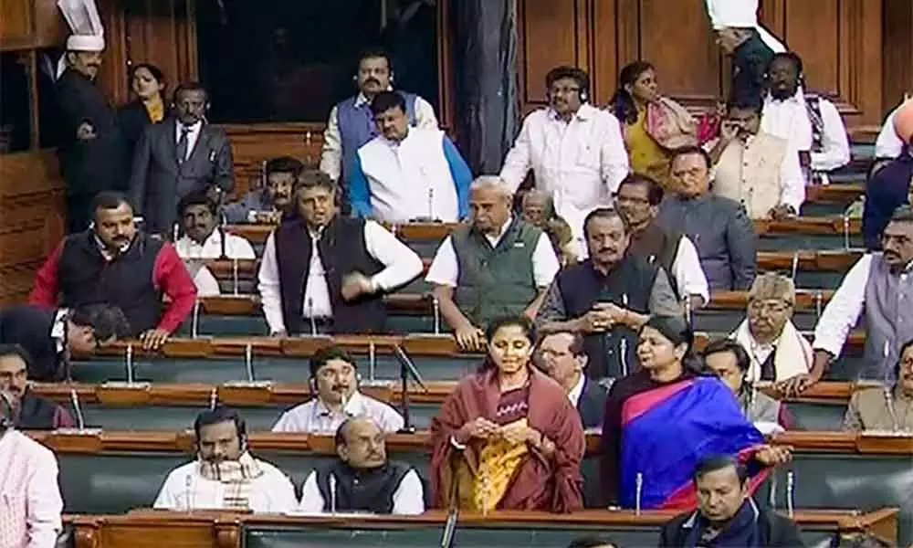 Opposition uproar in Lok Sabha over Hedges remarks on Mahatma Gandhi