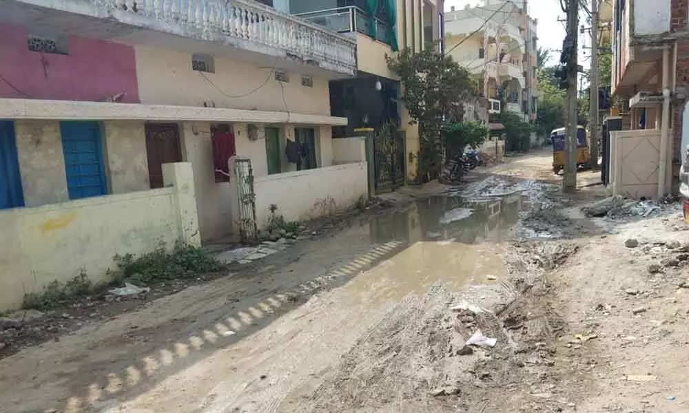 Hyderabad:Residents of Malkajgiri irked over delay in pipeline works