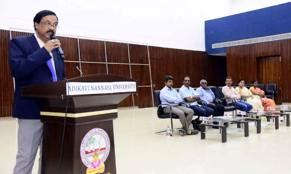 The top priority for students welfare: AKNU vice-chancellor Prof Mokka Jagannadha Rao