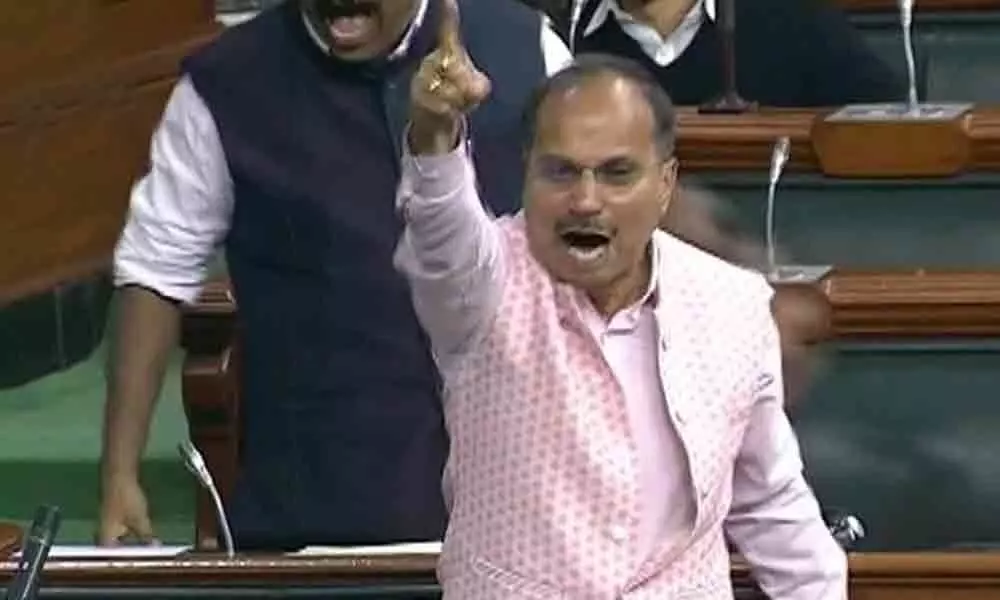 Ravan ke aulad: Congress MP Adhir Ranjan Chowdhury hits out at BJP in Parliament