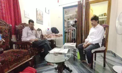 ACB raids on the ITDA executive engineer Mohana Rao in Vizianagaram