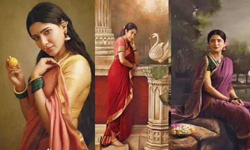 Filmy Divas Brought Raja Ravi Varmas Iconic Paintings To Life