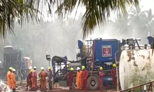 Finally, gas leakage in Uppudi village of East Godavari has come to control