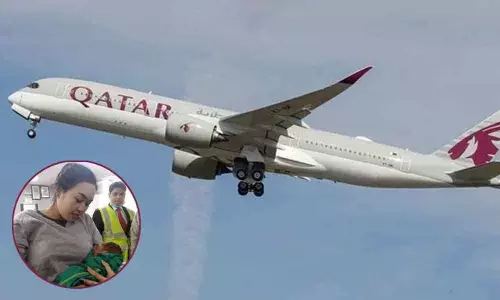 Kolkata: Thai woman delivers baby mid-air