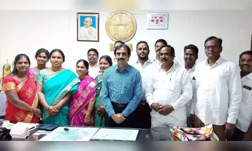 Hyderabad: New Collector felicitated in Kapra