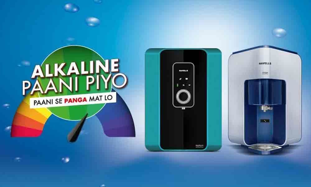 Havells unveils water purifier in Hyderabad