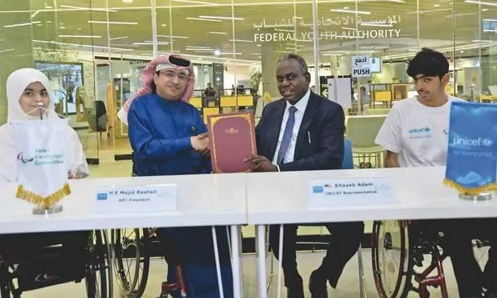 APC signs MoU with UNICEF on youths with disabilities