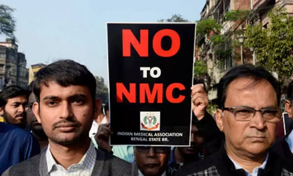 Hyderabad: The nationwide movement against NMC Act today