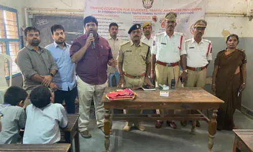 Musheerabad: Students told to follow traffic rules strictly