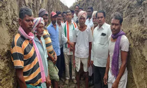 Asifabad: Stop digging trenches in tribal lands