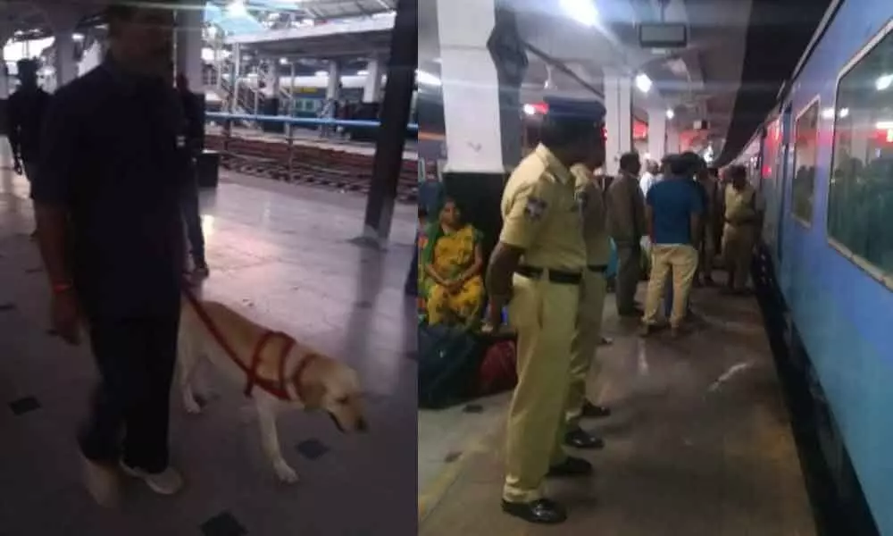 Bomb squad holds searches in Secunderabad railway after a threat call